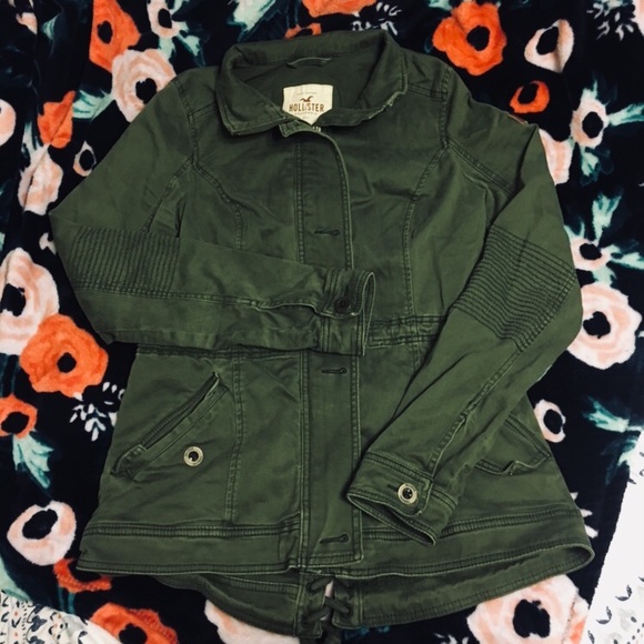 Hollister Jackets & Blazers - Hollister Twill Shirt Jacket